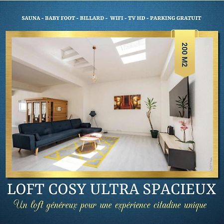 Loft Cosy - Hypercentre - Sauna - 200M2 - Wifi Graulhet Экстерьер фото